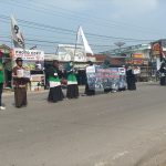 Yayasan Assyifa dan Radio Bayung serta Relawan masyarakat, kumpulkan donasi di jalan untuk Palestina