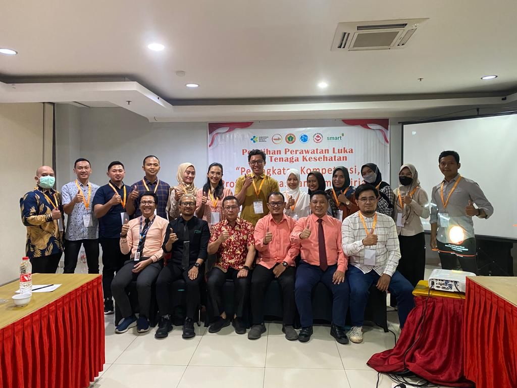 Beri sebutan CWCCA, Smart Training & Consultant selenggarakan Pelatihan Perawatan Luka Bagi Tenaga Kesehatan