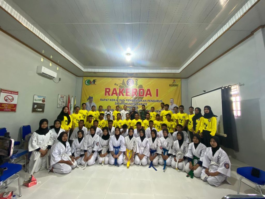 Rakerda I, Dai Kyosihin Karate MUBA bentuk kepengurusan dan susun program
