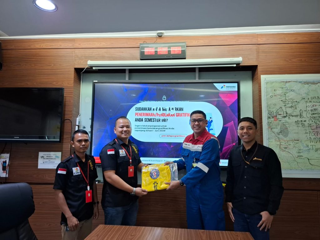 Dai Kyokushin Karate Indonesia ( DKKI ) Bayung lencir,kab.Muba menjalin silaturahmi bersama Pertamina PHE jambi merang