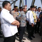 PJ GUBERNUR SUMSEL MERESMIKAN JEMBATAN AIR LEMATANG DESA UJAN MAS LAMA