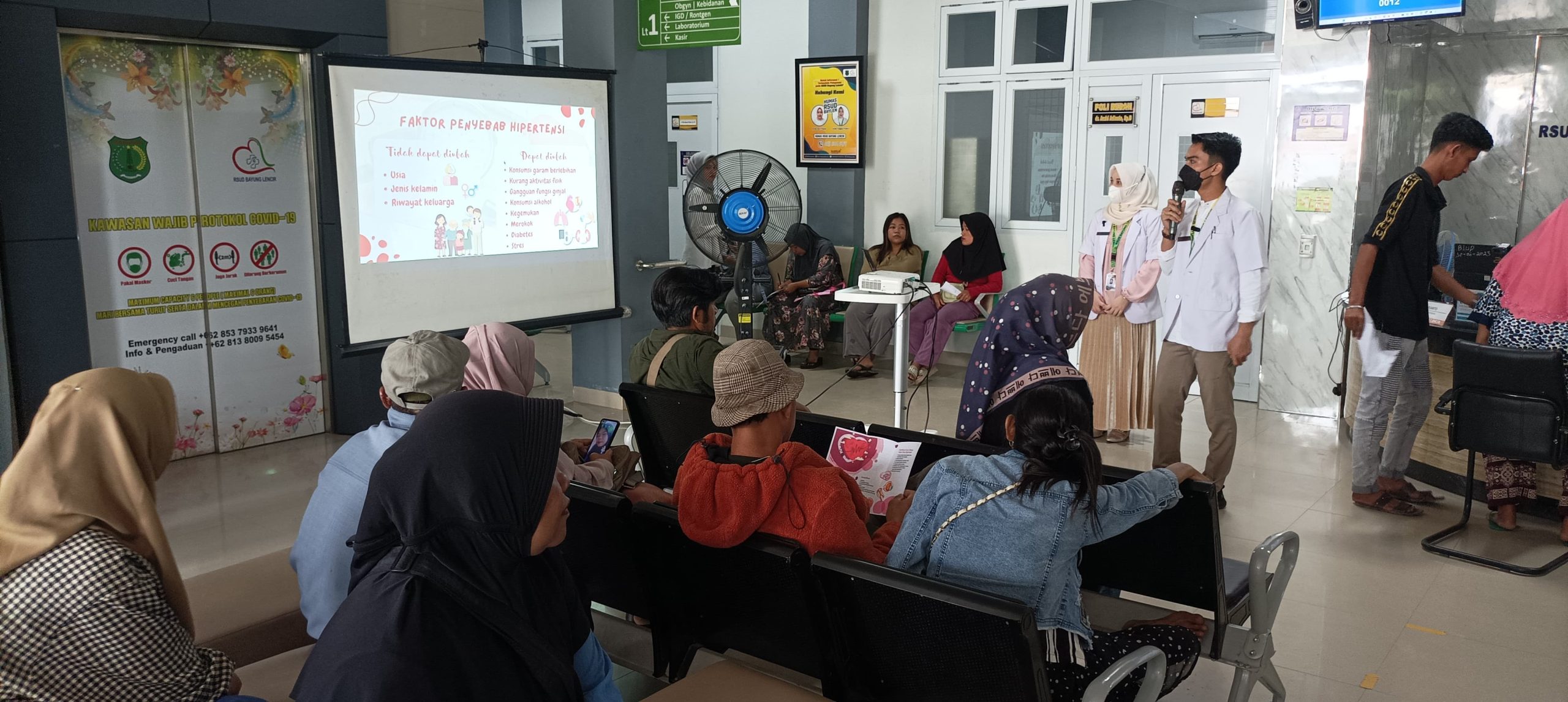 HARI KESEHATAN NASIONAL RSUD BAYUNG LENCIR SOSIALISASI