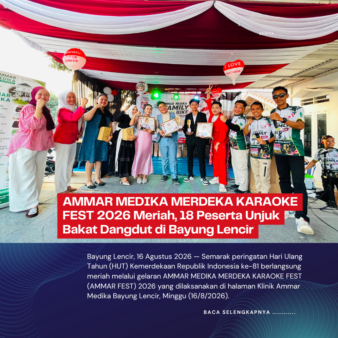 AMMAR MEDIKA MERDEKA KARAOKE FEST 2026 Meriah, 18 Peserta Unjuk Bakat Dangdut di Bayung Lencir