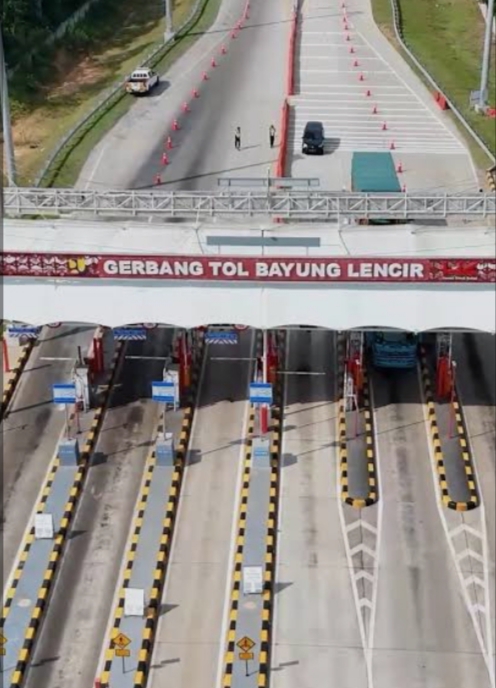Tol butung jambi di buka 2027!!!